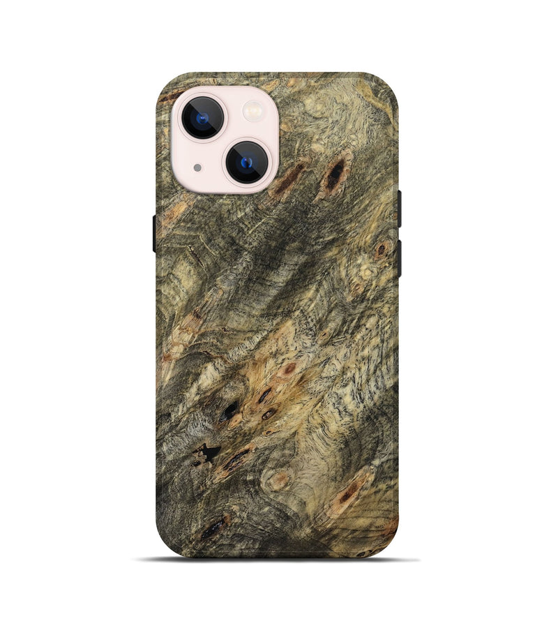 iPhone 13 mini Wood Live Edge Phone Case - Sanford (Wood Burl, 799702)