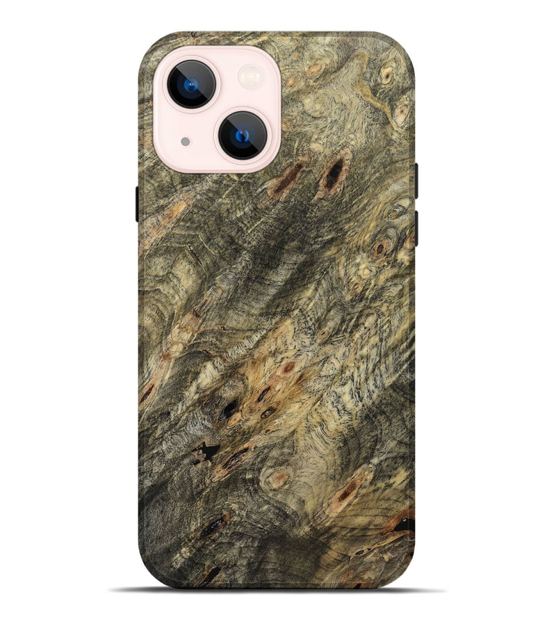 iPhone 14 Plus Wood Live Edge Phone Case - Sanford (Wood Burl, 799702)
