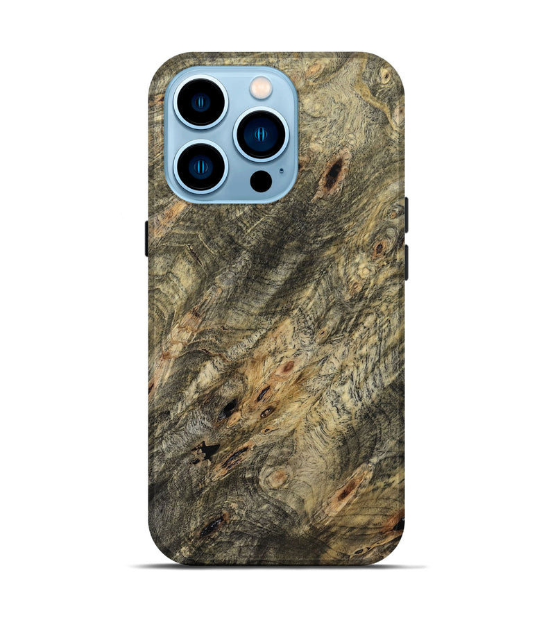 iPhone 14 Pro Wood Live Edge Phone Case - Sanford (Wood Burl, 799702)