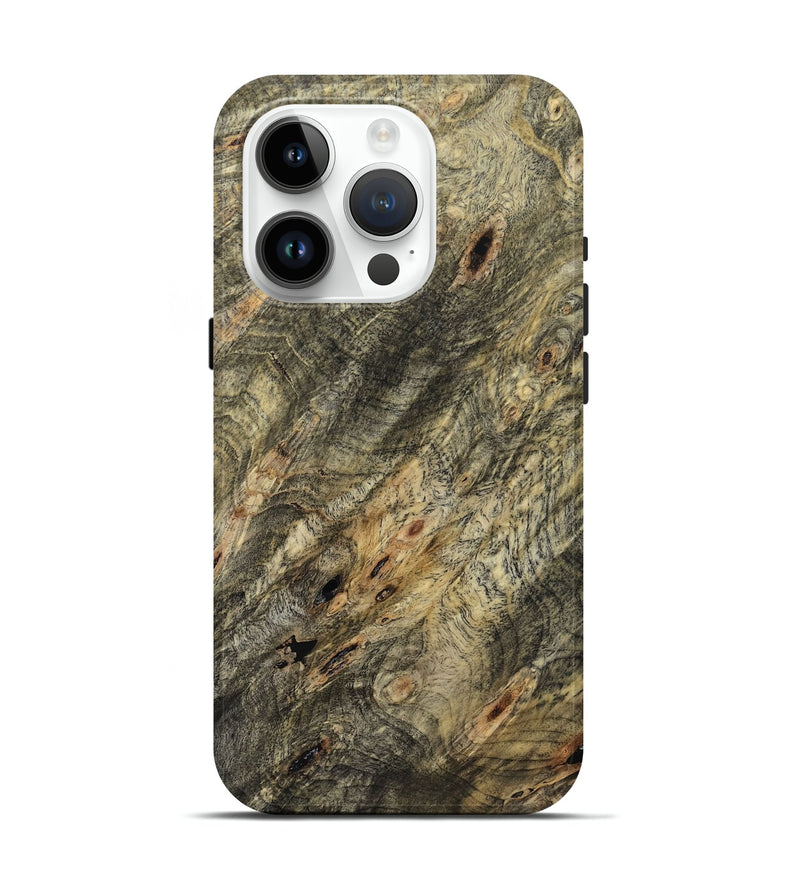 iPhone 15 Pro Wood Live Edge Phone Case - Sanford (Wood Burl, 799702)