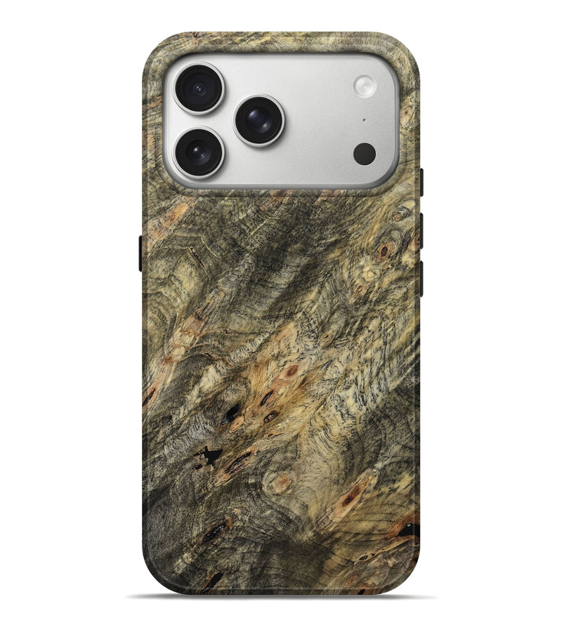 iPhone 17 Pro Max Wood Live Edge Phone Case - Sanford (Wood Burl, 799702)