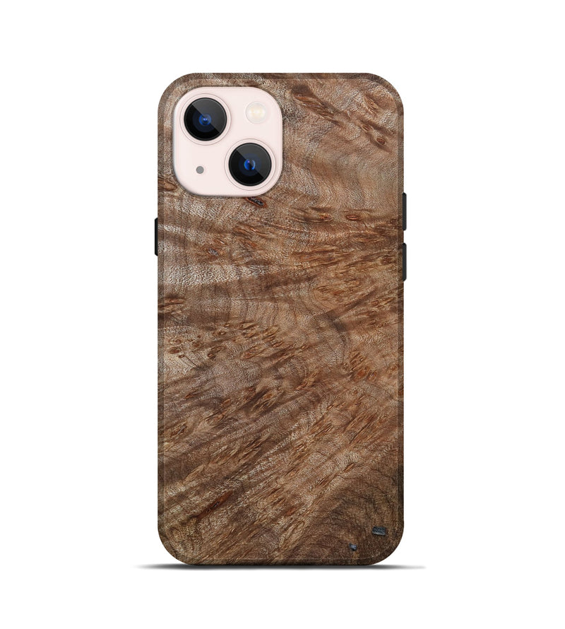 iPhone 13 mini Wood Live Edge Phone Case - Bodhi (Wood Burl, 799703)