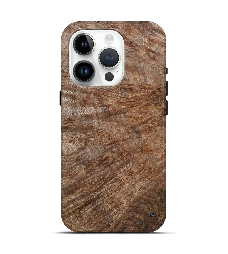 iPhone 15 Pro Wood Live Edge Phone Case - Bodhi (Wood Burl, 799703)