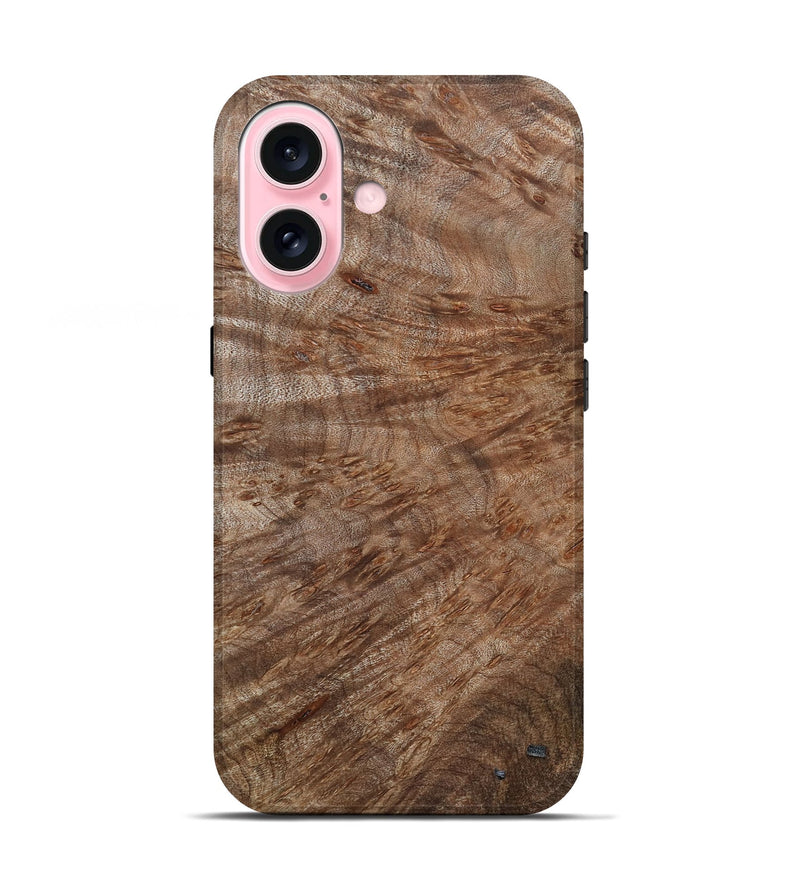 iPhone 17 Wood Live Edge Phone Case - Bodhi (Wood Burl, 799703)