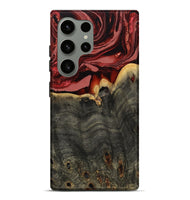 Galaxy S24 Ultra Wood Live Edge Phone Case - Darleen (Red, 799706)