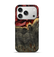 iPhone 17 Pro Wood Live Edge Phone Case - Darleen (Red, 799706)