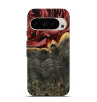 Pixel 10 Wood Live Edge Phone Case - Darleen (Red, 799706)