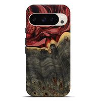 Pixel 10 Pro XL Wood Live Edge Phone Case - Darleen (Red, 799706)