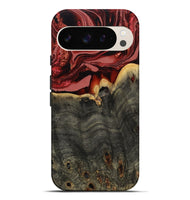 Pixel 9 Pro XL Wood Live Edge Phone Case - Darleen (Red, 799706)