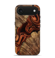 iPhone 17 Air Wood Live Edge Phone Case - Melisa (Red, 799707)