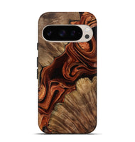 Pixel 10 Wood Live Edge Phone Case - Melisa (Red, 799707)
