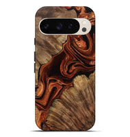 Pixel 10 Pro XL Wood Live Edge Phone Case - Melisa (Red, 799707)