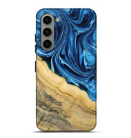 Galaxy S23 Plus Wood Live Edge Phone Case - Allison (Blue, 799708)