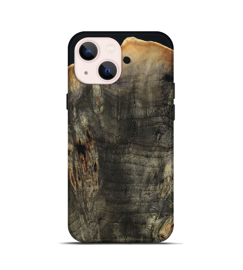 iPhone 13 mini Wood Live Edge Phone Case - Emily (Wood Burl, 799711)