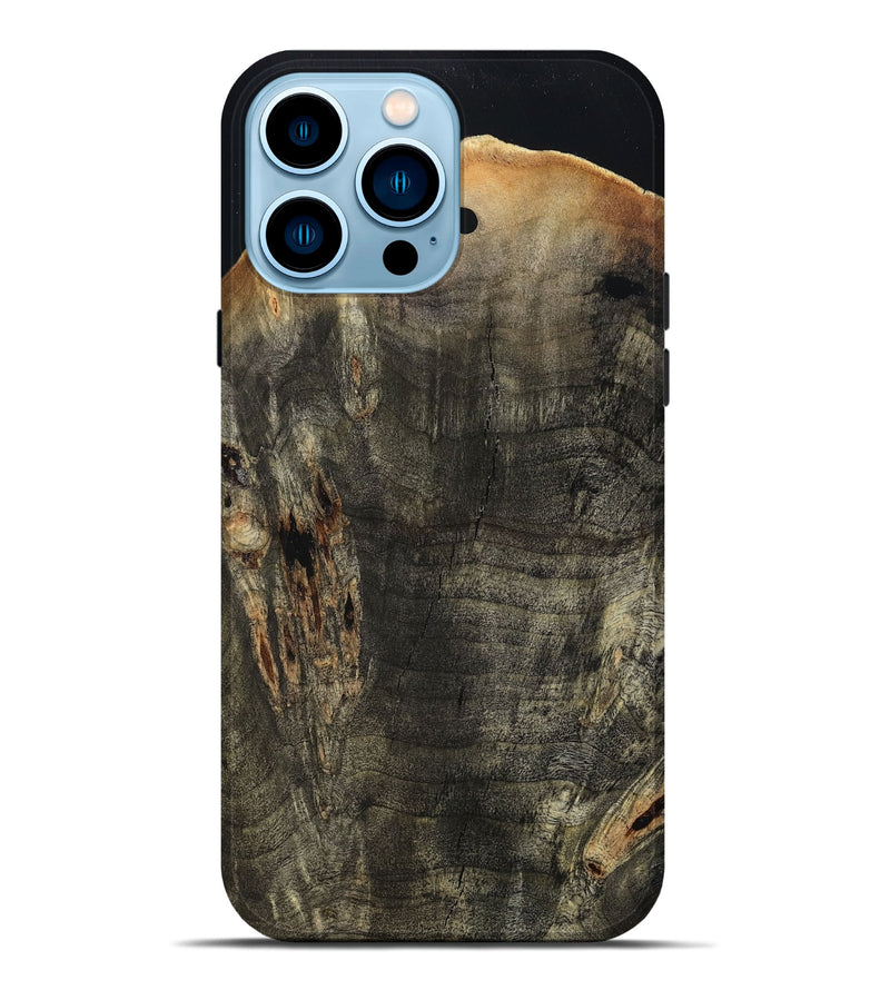iPhone 14 Pro Max Wood Live Edge Phone Case - Emily (Wood Burl, 799711)