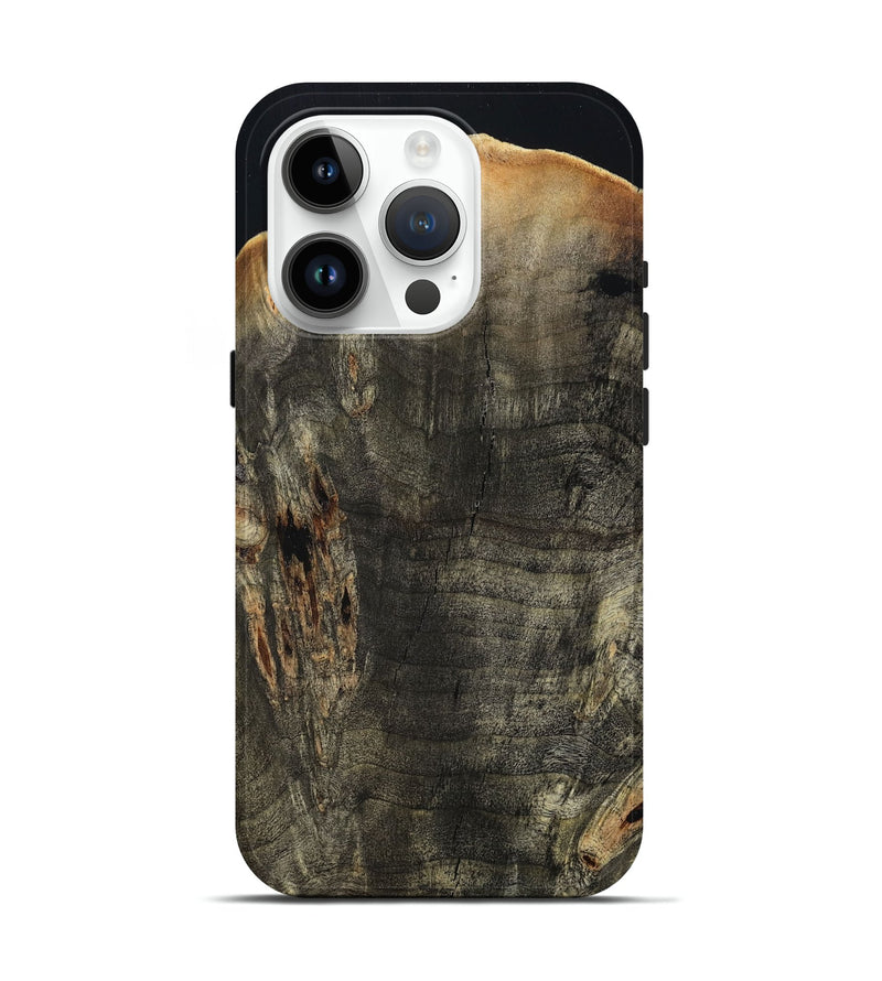 iPhone 15 Pro Wood Live Edge Phone Case - Emily (Wood Burl, 799711)