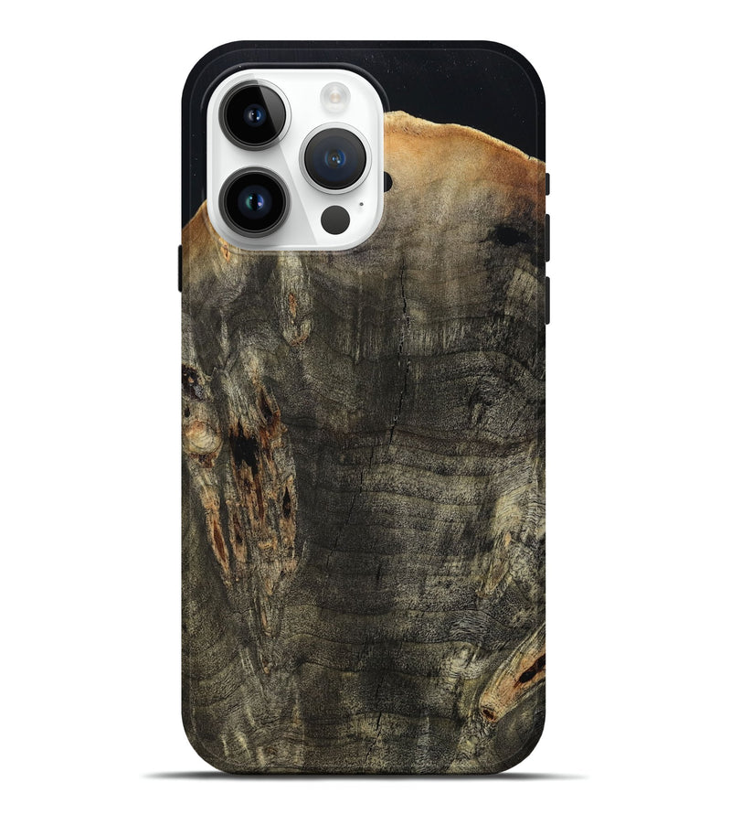 iPhone 15 Pro Max Wood Live Edge Phone Case - Emily (Wood Burl, 799711)