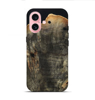 iPhone 16 Wood Live Edge Phone Case - Emily (Wood Burl, 799711)