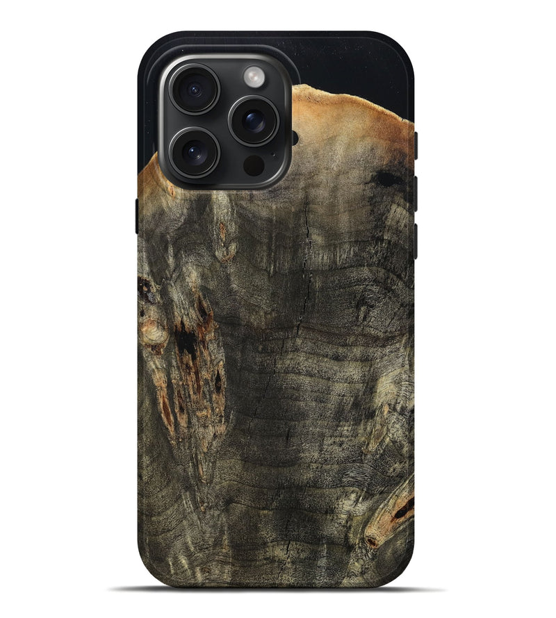 iPhone 16 Pro Max Wood Live Edge Phone Case - Emily (Wood Burl, 799711)