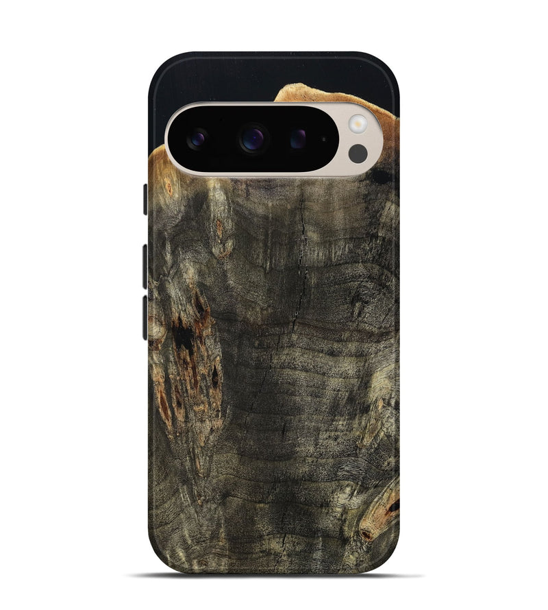 Pixel 9 Pro Wood Live Edge Phone Case - Emily (Wood Burl, 799711)