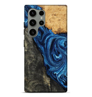Galaxy S24 Ultra Wood Live Edge Phone Case - Flynn (Blue, 799714)