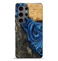 Galaxy S25 Ultra Wood Live Edge Phone Case - Flynn (Blue, 799714)