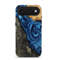iPhone 17 Air Wood Live Edge Phone Case - Flynn (Blue, 799714)