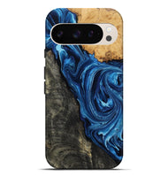 Pixel 10 Pro XL Wood Live Edge Phone Case - Flynn (Blue, 799714)