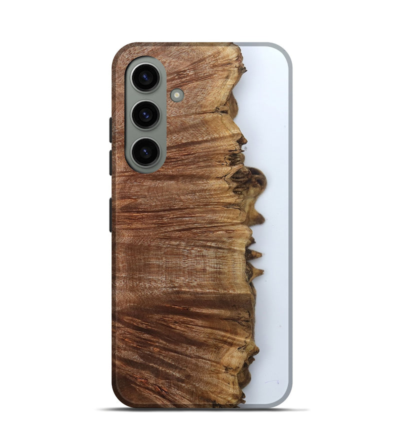 Galaxy S24 Wood Live Edge Phone Case - Avianna (Clear, 799715)