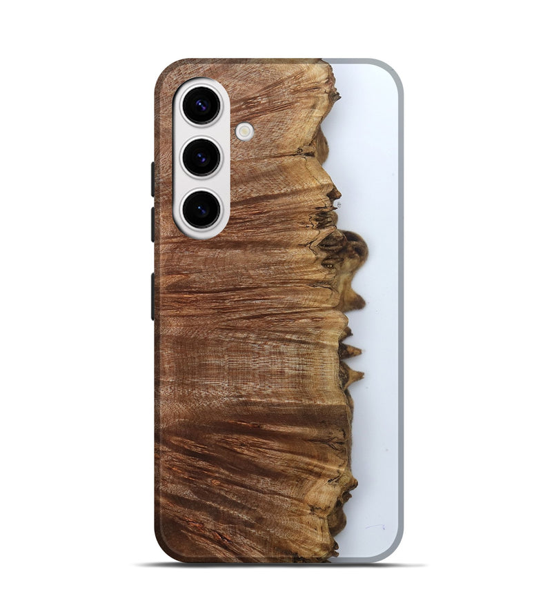 Galaxy S25 Wood Live Edge Phone Case - Avianna (Clear, 799715)