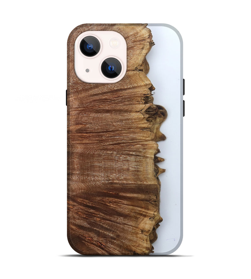 iPhone 13 Wood Live Edge Phone Case - Avianna (Clear, 799715)