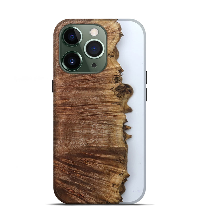 iPhone 13 Pro Wood Live Edge Phone Case - Avianna (Clear, 799715)