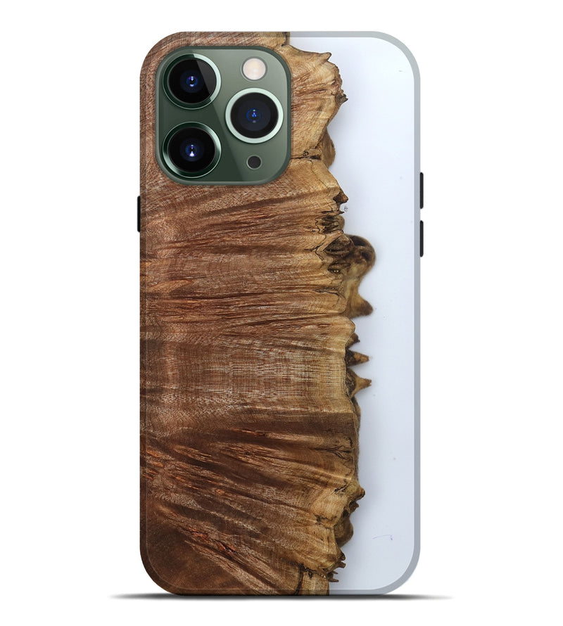 iPhone 13 Pro Max Wood Live Edge Phone Case - Avianna (Clear, 799715)