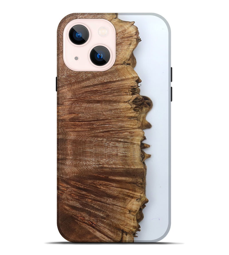 iPhone 14 Plus Wood Live Edge Phone Case - Avianna (Clear, 799715)