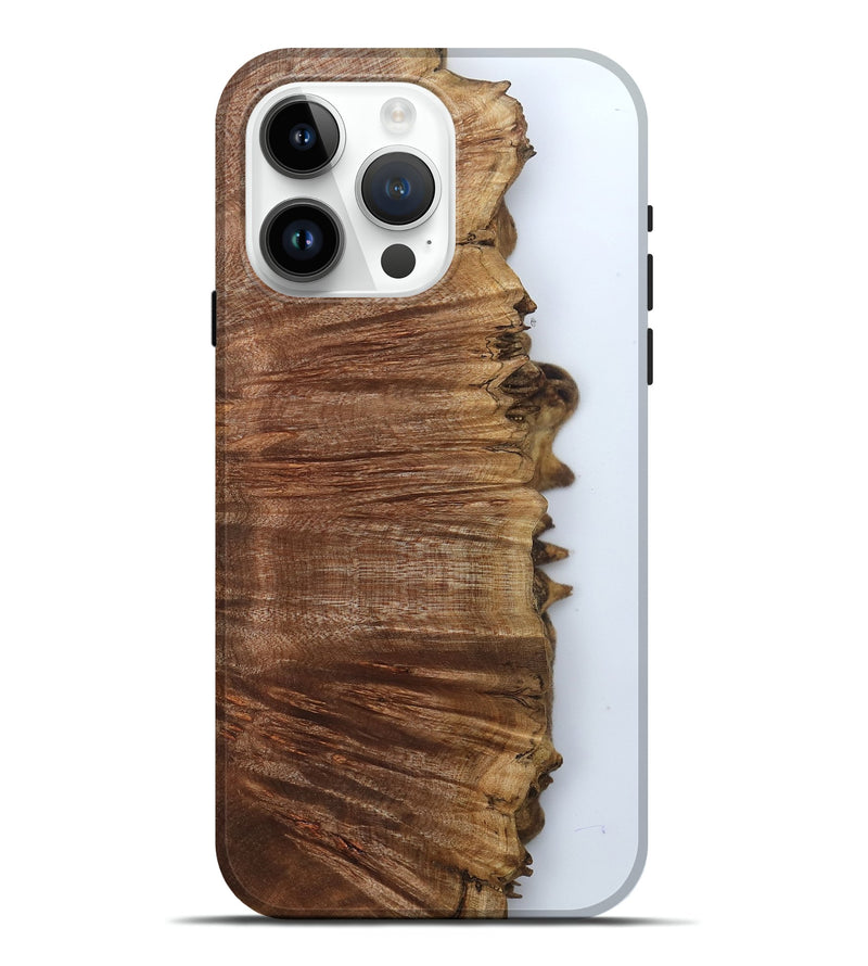 iPhone 15 Pro Max Wood Live Edge Phone Case - Avianna (Clear, 799715)