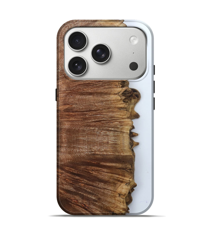 iPhone 17 Pro Wood Live Edge Phone Case - Avianna (Clear, 799715)