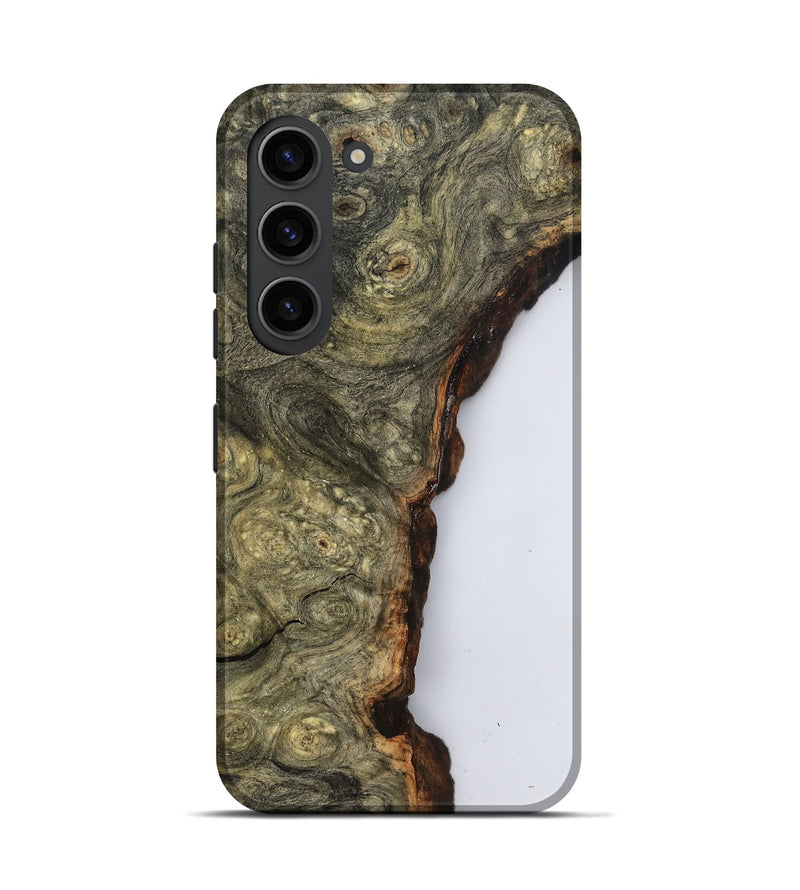 Galaxy S23 Wood Live Edge Phone Case - Ryann (Clear, 799716)