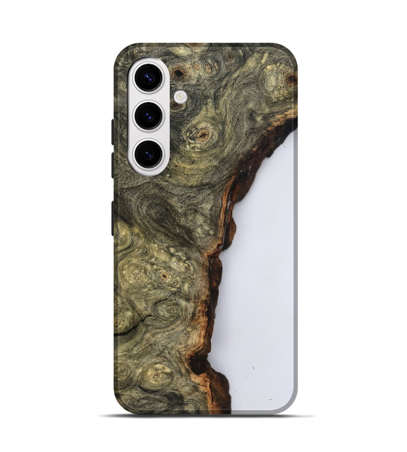 Galaxy S25 Wood Live Edge Phone Case - Ryann (Clear, 799716)