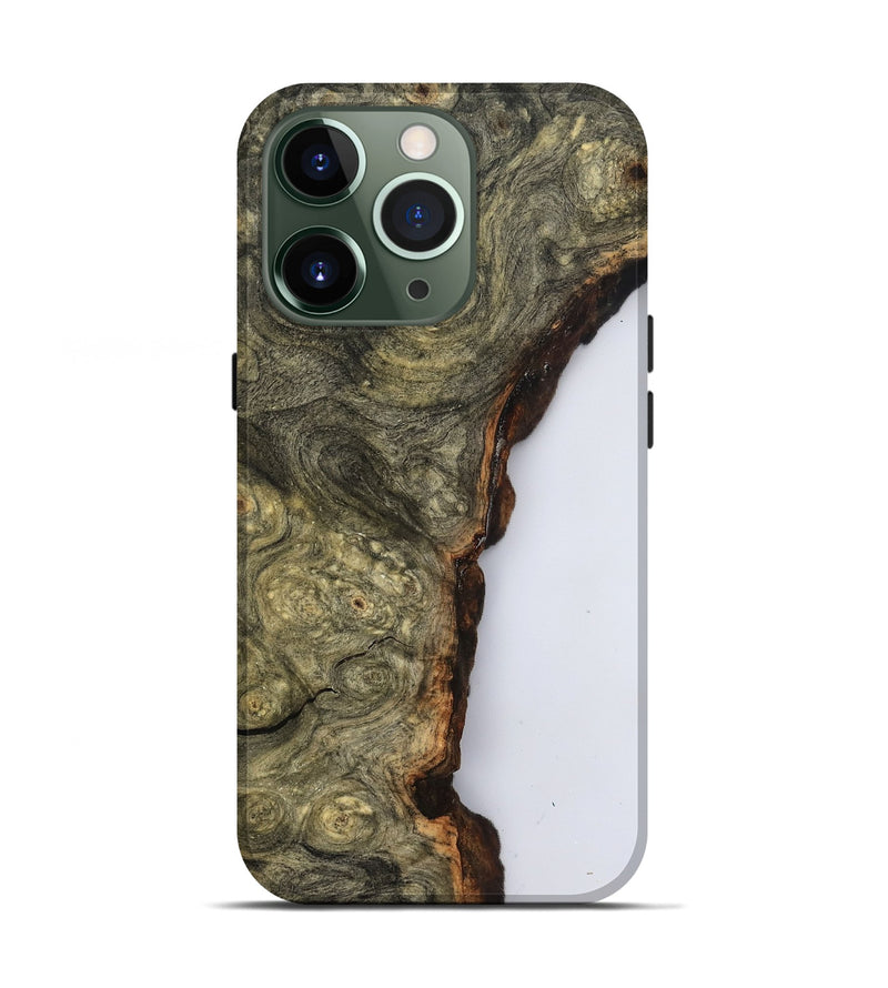 iPhone 13 Pro Wood Live Edge Phone Case - Ryann (Clear, 799716)