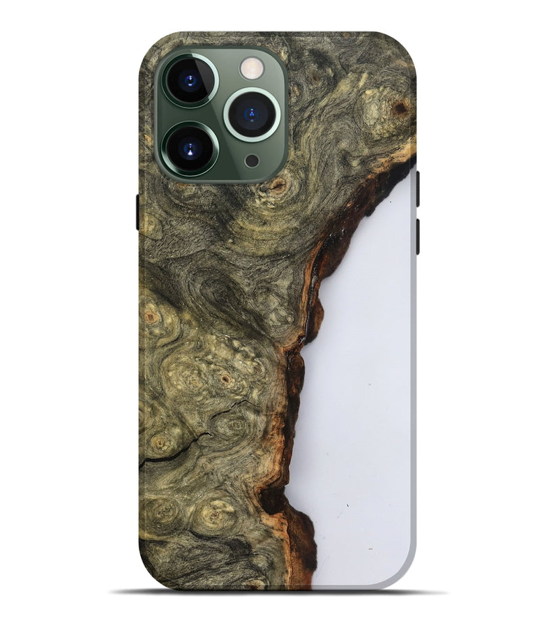 iPhone 13 Pro Max Wood Live Edge Phone Case - Ryann (Clear, 799716)