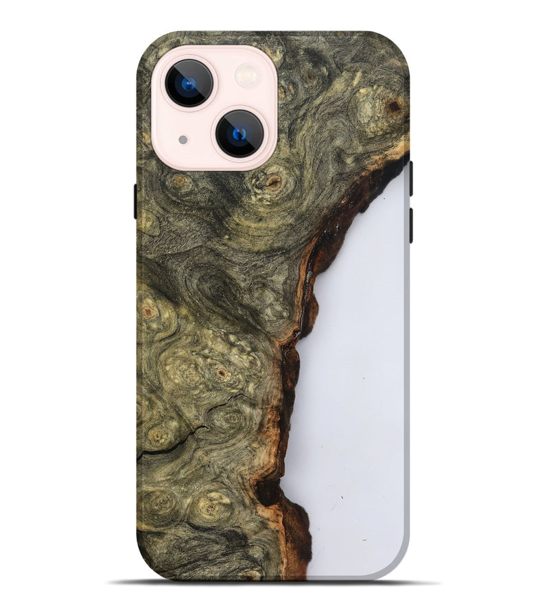 iPhone 14 Plus Wood Live Edge Phone Case - Ryann (Clear, 799716)