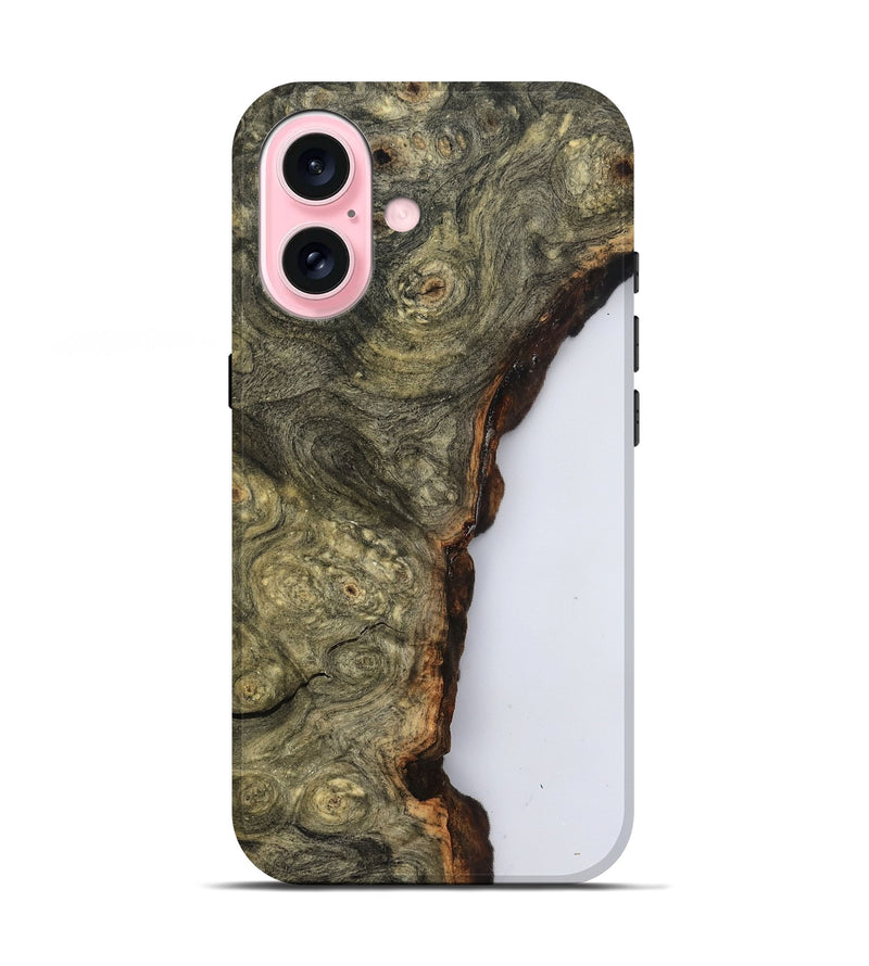 iPhone 17 Wood Live Edge Phone Case - Ryann (Clear, 799716)