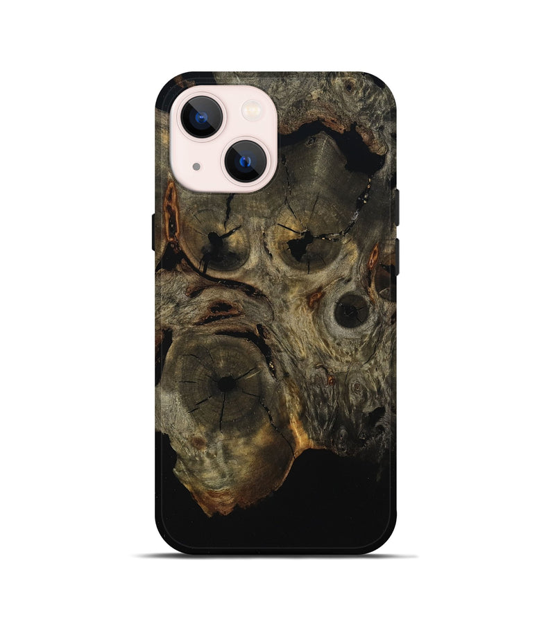 iPhone 13 mini Wood Live Edge Phone Case - Wayne (Wood Burl, 799718)