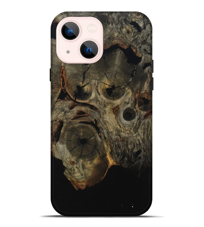 iPhone 14 Plus Wood Live Edge Phone Case - Wayne (Wood Burl, 799718)