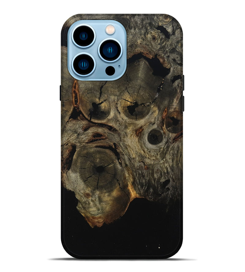 iPhone 14 Pro Max Wood Live Edge Phone Case - Wayne (Wood Burl, 799718)