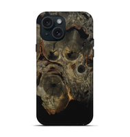 iPhone 15 Wood Live Edge Phone Case - Wayne (Wood Burl, 799718)