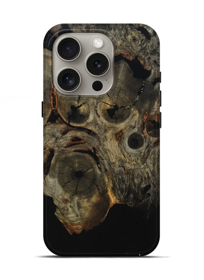 iPhone 16 Pro Wood Live Edge Phone Case - Wayne (Wood Burl, 799718)