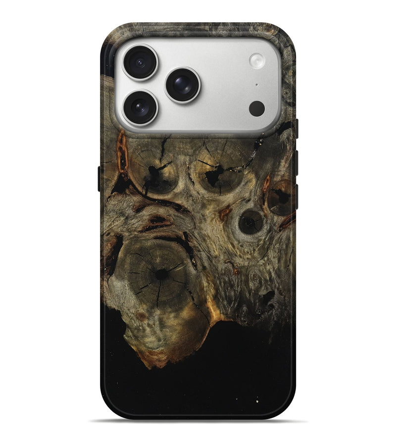 iPhone 17 Pro Max Wood Live Edge Phone Case - Wayne (Wood Burl, 799718)