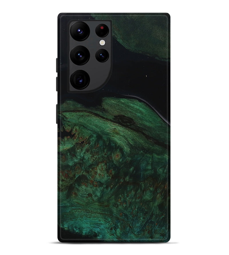 Galaxy S22 Ultra Wood Live Edge Phone Case - Candida (Wood Burl, 799723)