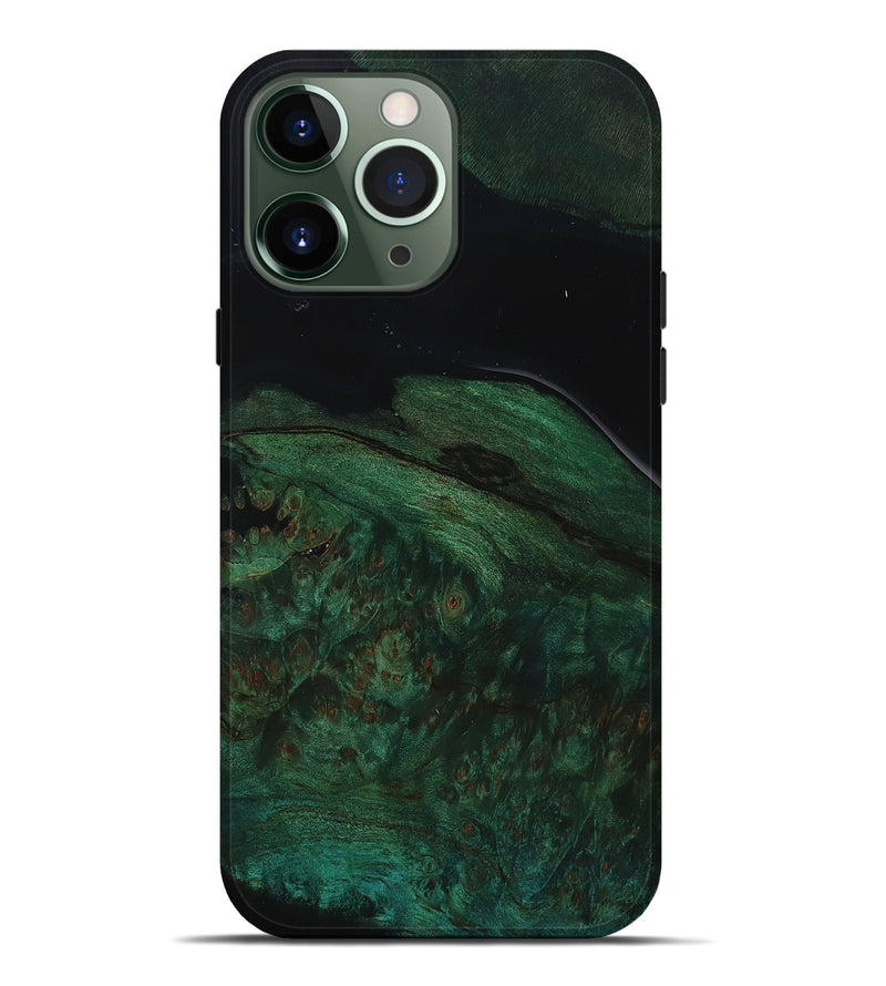 iPhone 13 Pro Max Wood Live Edge Phone Case - Candida (Wood Burl, 799723)